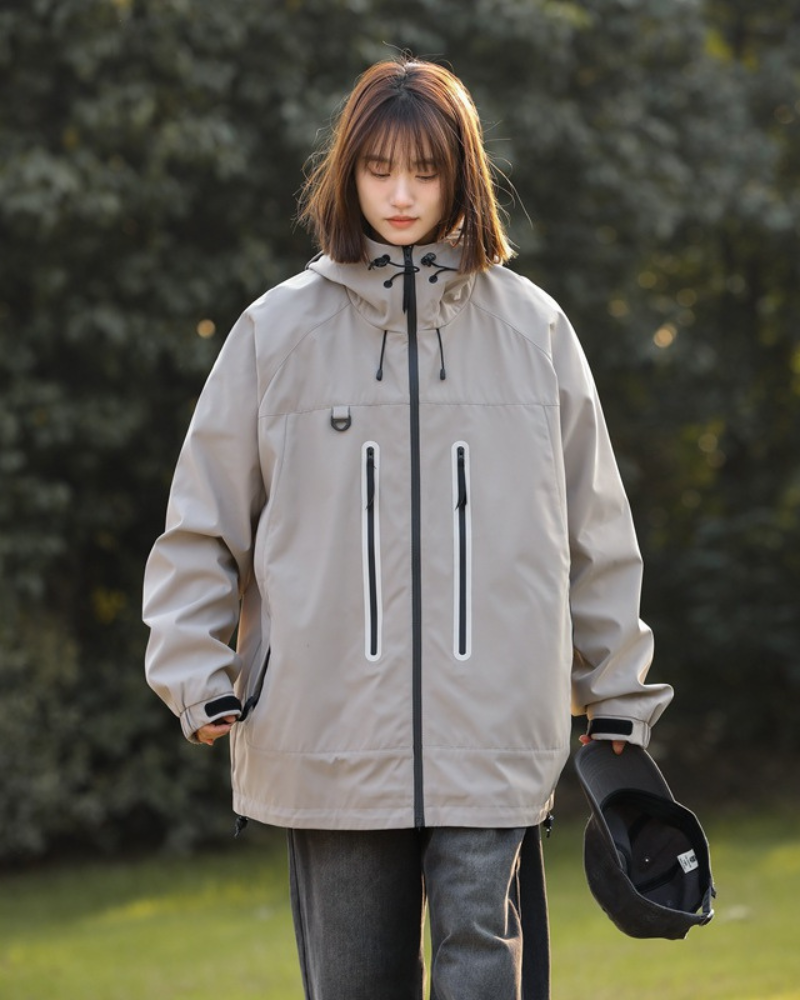 Veste Réfléchissante Prête pour l'Aventure -  veste coupe-vent - Veste Réfléchissante Légère pour Aventures Extérieures