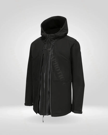 Veste Soft Shell Imperméable à Triple Zip -  veste techwear - Veste Soft Shell Imperméable avec Triple Zip pour Aventure