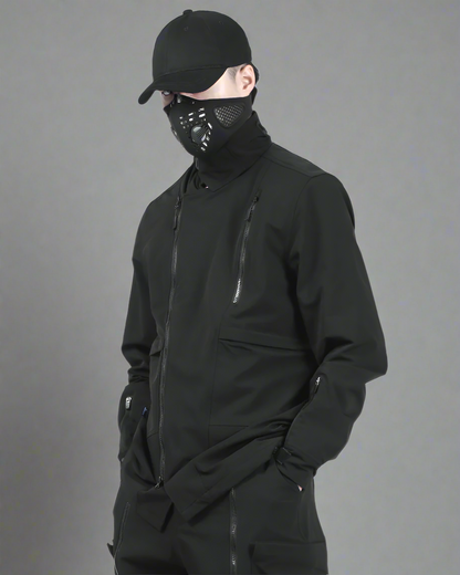 Veste Tactique Adaptable pour Motard -  mode streetwear pour motards - Veste Tactique Adaptable pour Motard et Confort