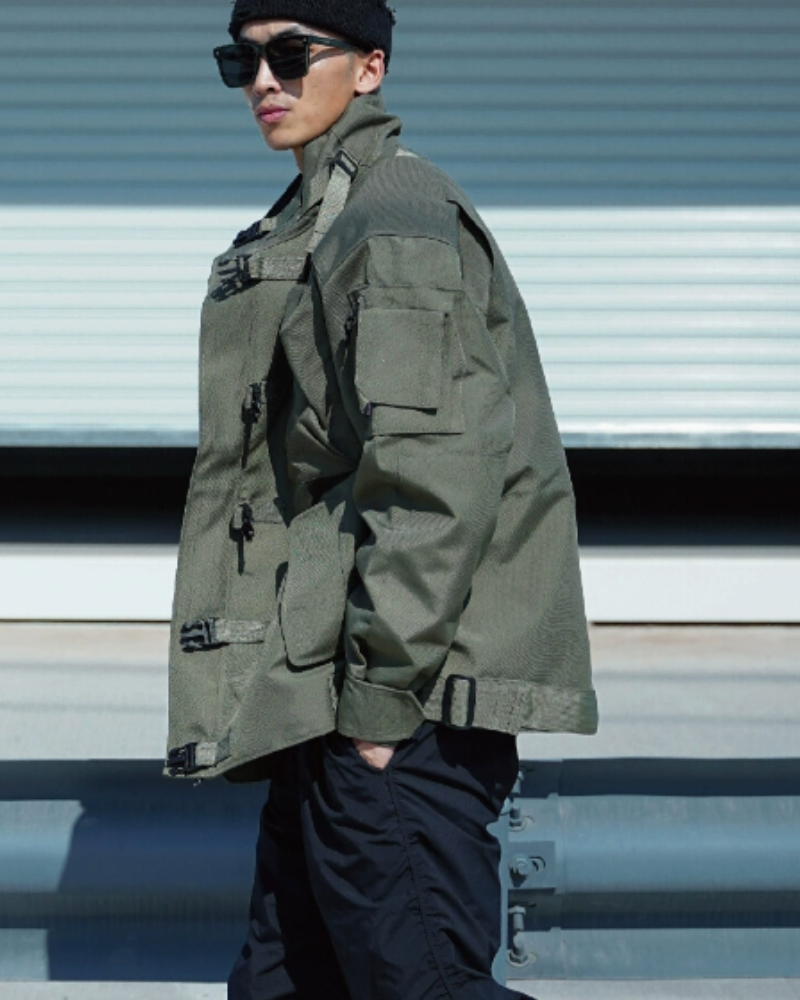 Veste Tactique Multi-Fonctionnelle -  veste militaire - Veste Tactique Multi-Fonctionnelle pour Usage Urbain