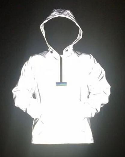Veste Tech Glow de Ville - veste techwear - Veste Tech Glow Réfléchissante pour Style Urbain