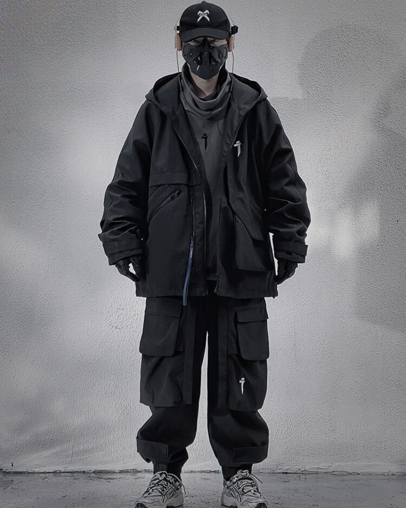 Veste Tech Poche Toutes Saisons -  polyester - Veste Tech Poche Toutes Saisons pour un style décontracté