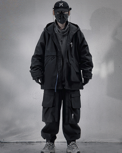 Veste Tech Poche Toutes Saisons -  polyester - Veste Tech Poche Toutes Saisons pour un style décontracté