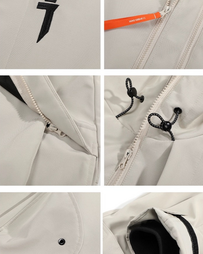 Veste Tech Poche Toutes Saisons -  toutes saisons - Veste Tech Poche Toutes Saisons pour un style décontracté