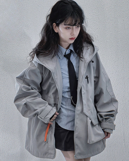 Veste Tech Poche Toutes Saisons - veste streetwear fonctionnelle - Veste Tech Poche Toutes Saisons pour un style décontracté