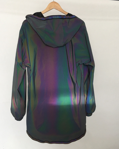 Veste Tech Réfléchissante Accrocheuse -  veste réfléchissante - Veste Techwear Réfléchissante pour un Style Urbain