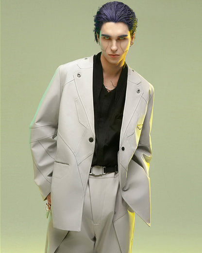 Veste Tech Suit à Boucle Magnétique -  mode contemporaine - Veste Tech Suit à Boucle Magnétique pour un Confort Optimal