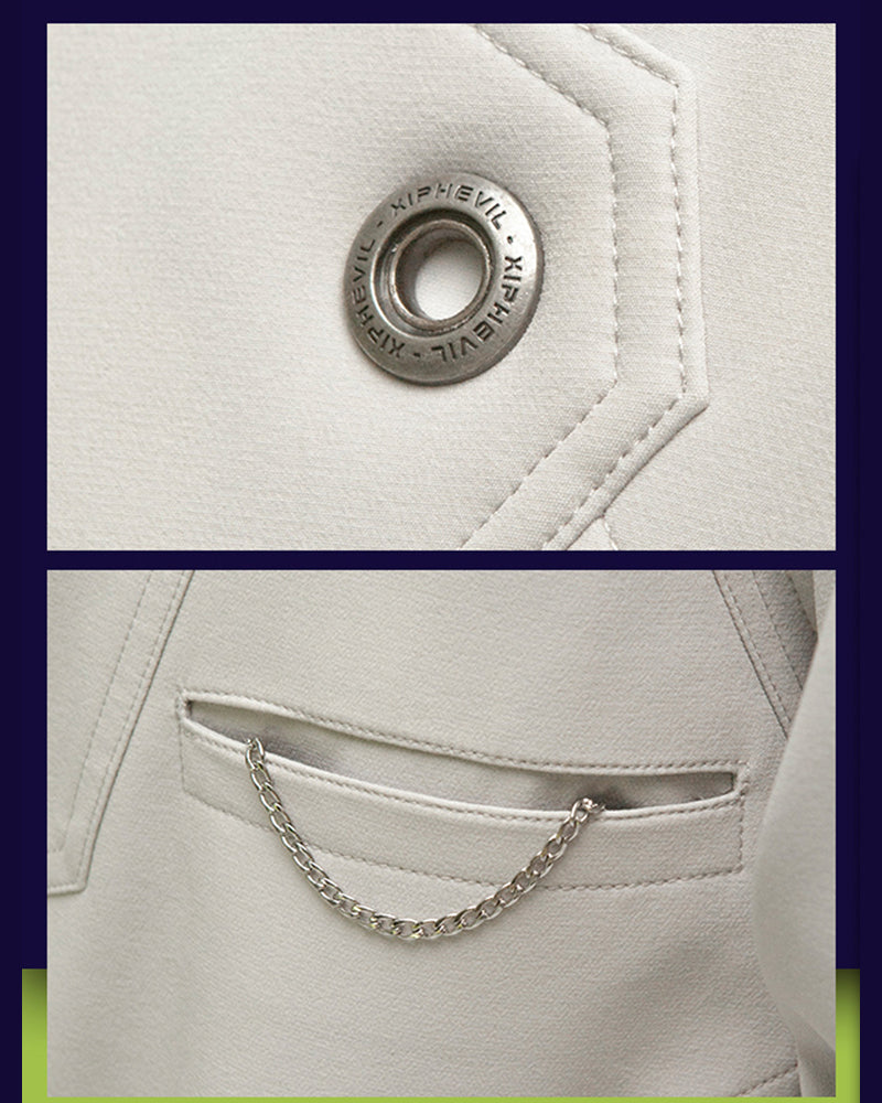 Veste Tech Suit à Boucle Magnétique -  techwear - Veste Tech Suit à Boucle Magnétique pour un Confort Optimal