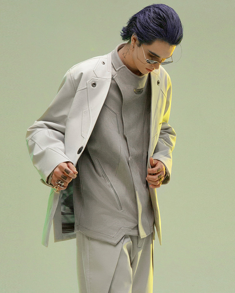 Veste Tech Suit à Boucle Magnétique - veste futuriste - Veste Tech Suit à Boucle Magnétique pour un Confort Optimal