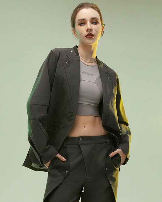 Veste Tech Suit à Boucle Magnétique - veste futuriste - Veste Tech Suit à Boucle Magnétique pour un Confort Optimal