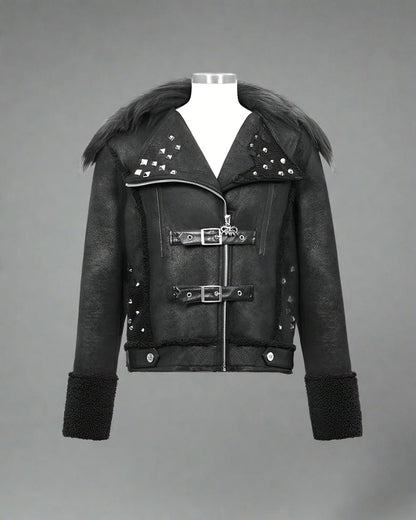 Veste Technique Hivernale Ajustée -  techwear - Veste Hivernale Ajustée en Polyester pour Techwear