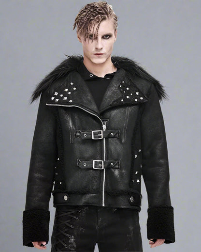 Veste Technique Hivernale Ajustée - veste - Veste Hivernale Ajustée en Polyester pour Techwear