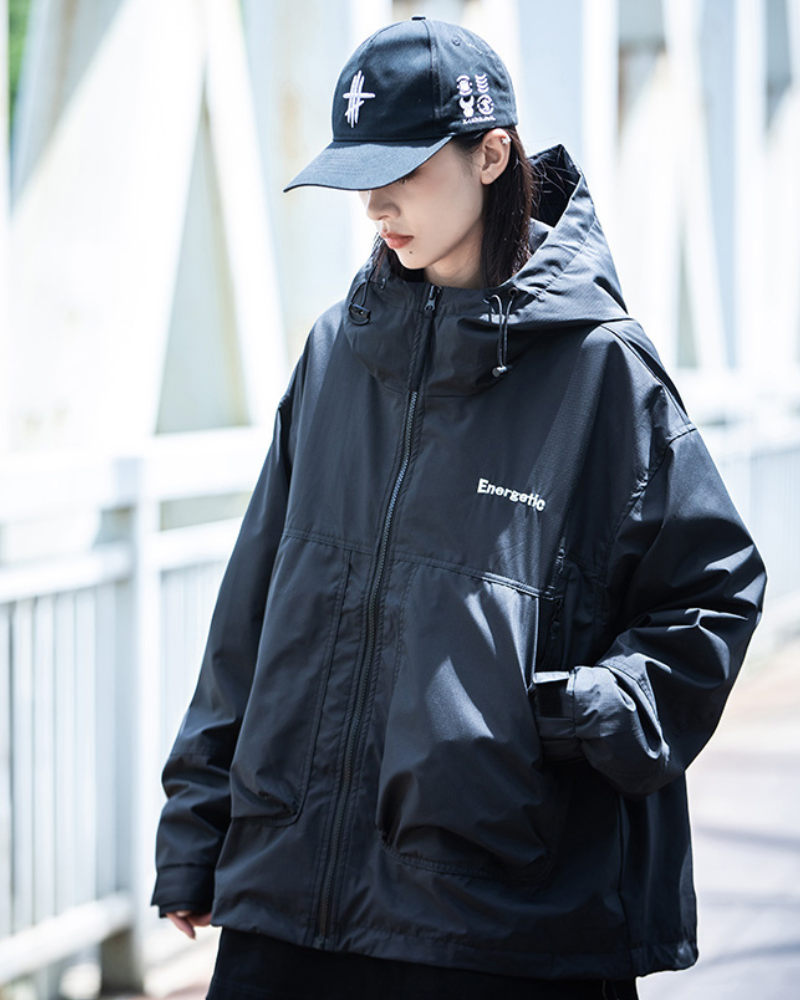 Veste Technique Polyvalente -  nylon - Veste Technique Polyvalente en Nylon et Spandex