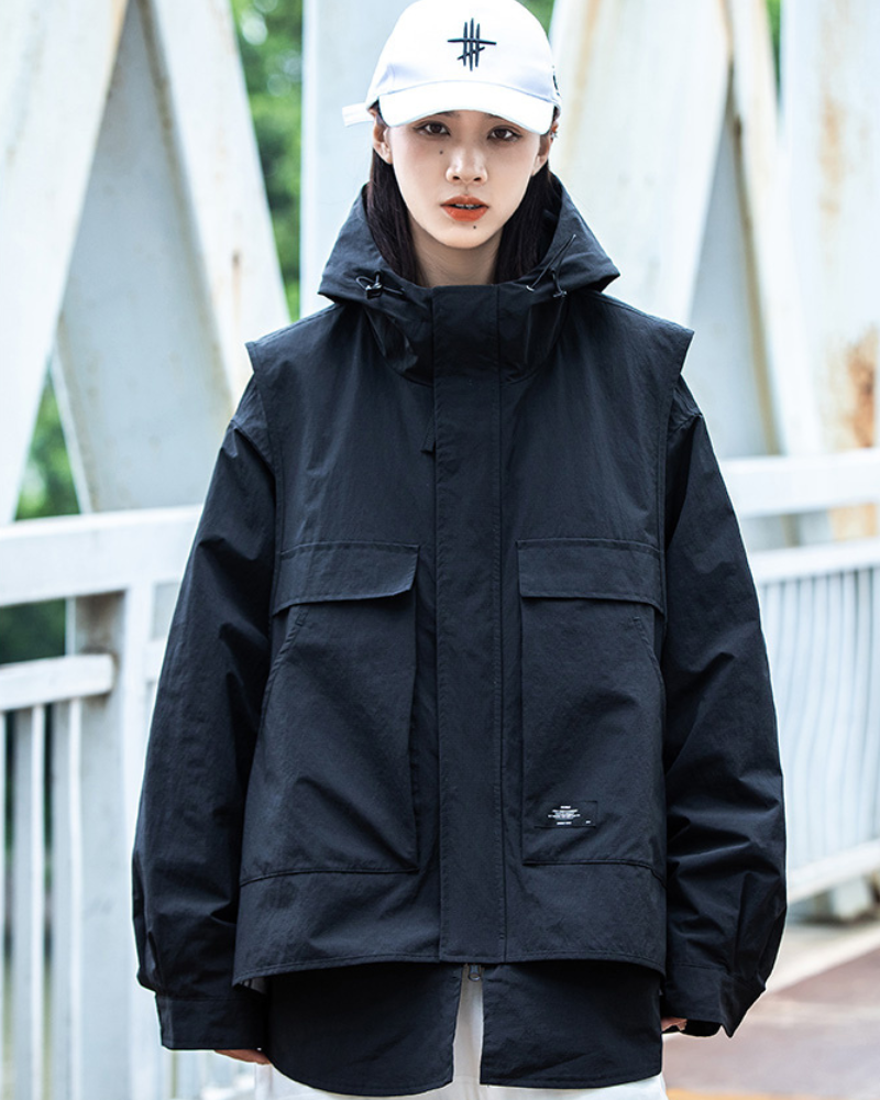 Veste Technique Polyvalente - veste en nylon - Veste Technique Polyvalente en Nylon et Spandex