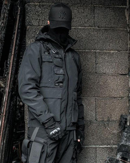 Veste Technique Utilitaire Toutes Saisons -  veste durable - Veste Technique Multifonction pour toutes les saisons