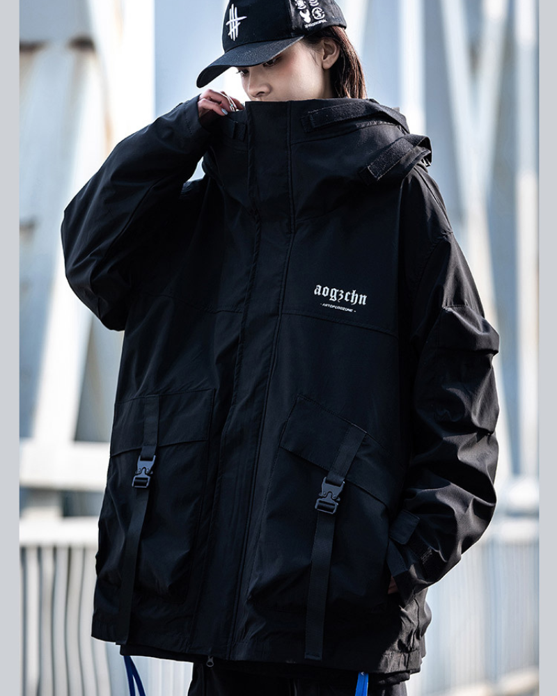 Veste Unisexe Transformable Duo -  design futuriste - Veste unisexe transformable design techwear