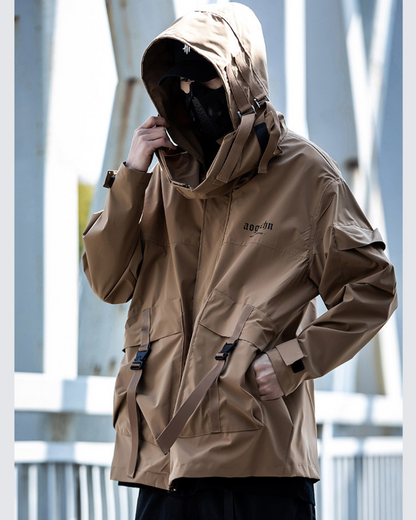 Veste Unisexe Transformable Duo -  design futuriste - Veste unisexe transformable design techwear