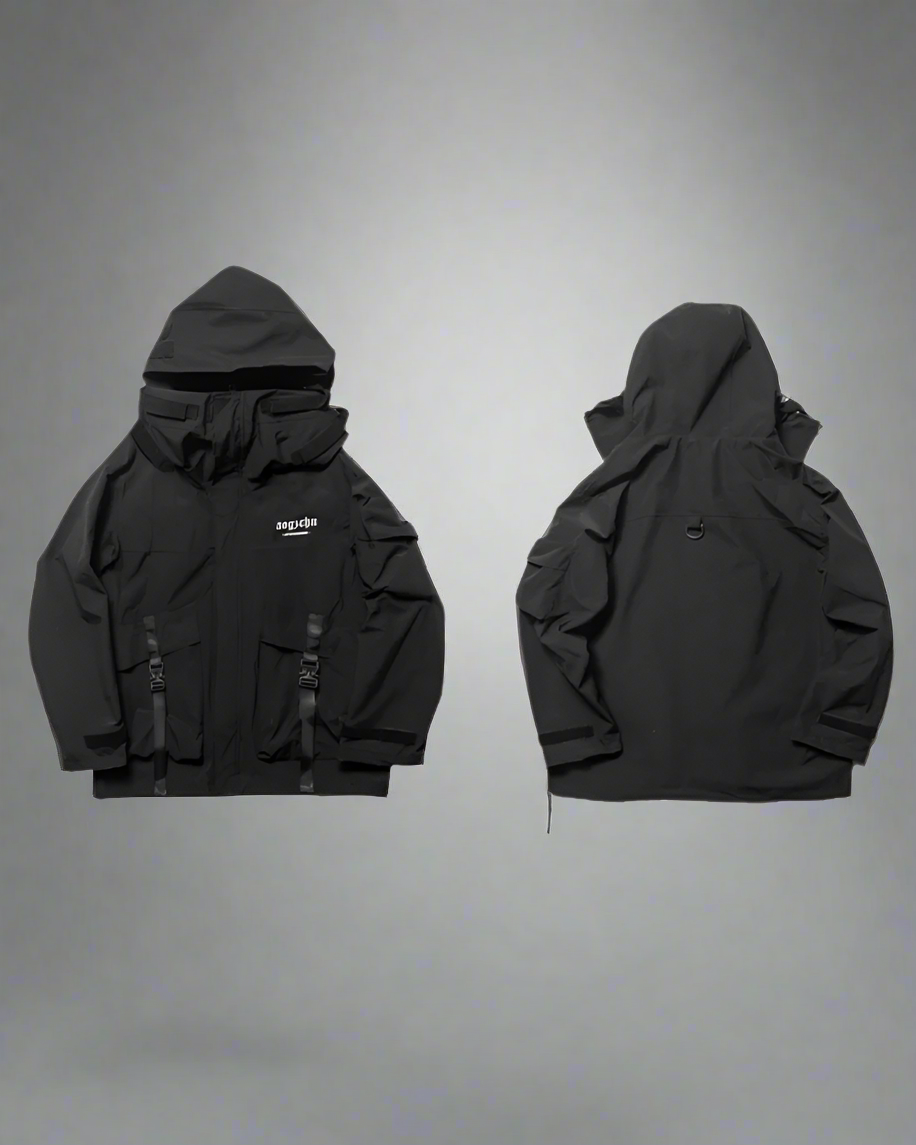 Veste Unisexe Transformable Duo -  veste techwear élégante - Veste unisexe transformable design techwear