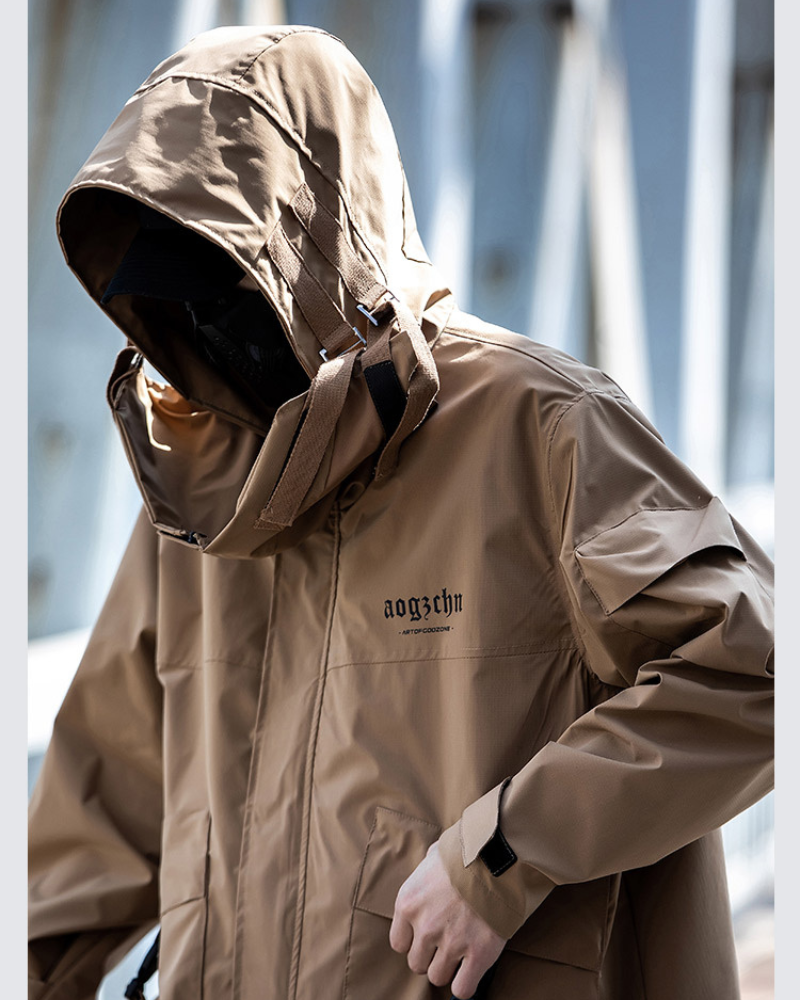 Veste Unisexe Transformable Duo -  veste techwear élégante - Veste unisexe transformable design techwear