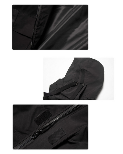 Veste Unisexe Transformable Duo - veste urbaine - Veste unisexe transformable design techwear