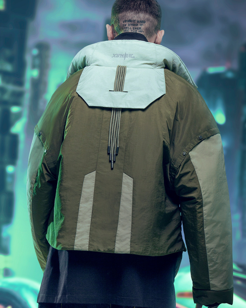 Veste Urbaine Futuriste de Hacker -  ninja - Veste Urbaine Futuriste Inspirée par le Techwear
