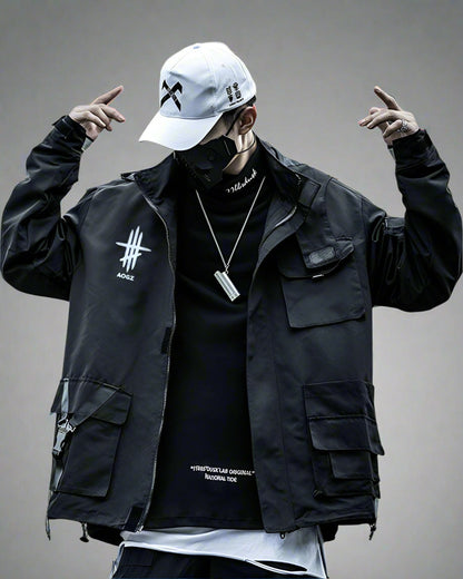 Veste Urbaine Tech Haute Visibilité - veste réfléchissante - Veste Urbaine Réfléchissante pour Plus de Visibilité