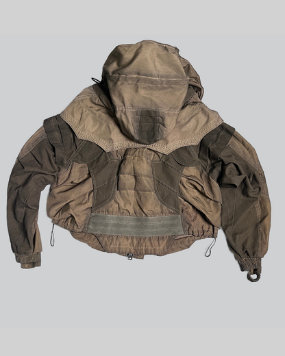 Veste Utilitaire Chic Lavée -  veste confortable - Veste Utilitaire Chic Lavée en Jaune Gingembre