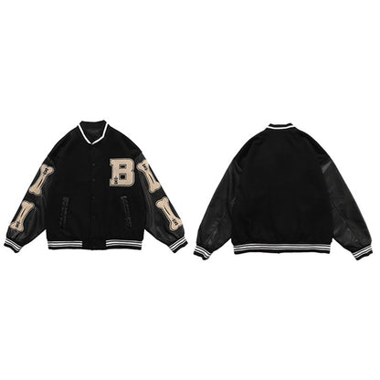 Veste Varsity Vintage -  esthétique y2k - Veste Varsity Vintage Unisexe pour le Style Streetwear