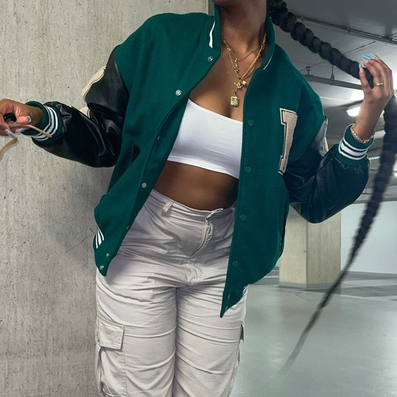 Veste Varsity Vintage - veste varsity - Veste Varsity Vintage Unisexe pour le Style Streetwear