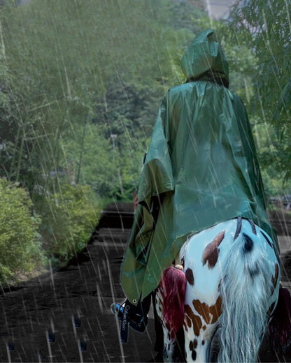 Vêtement de Pluie Ultime Toutes Saisons -  vêtement techwear - Poncho de pluie techwear moderne pour toutes saisons
