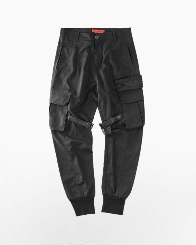 Pantalons Cargo Chic Utility en Ruban