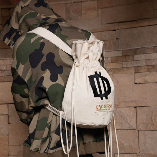Sac à dos seau chic avec cordon de serrage