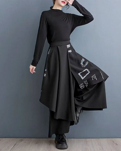 Pantalon de Costume Large Chic