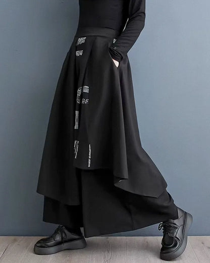 Pantalon de Costume Large Chic