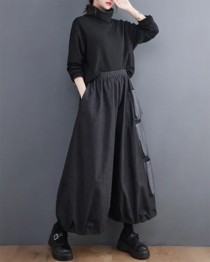 Pantalons Hakama Chic pour Femmes