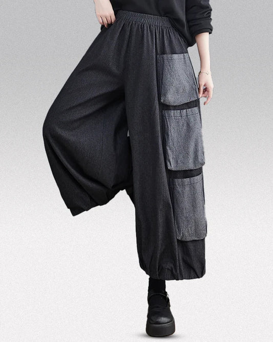 Pantalons Hakama Chic pour Femmes
