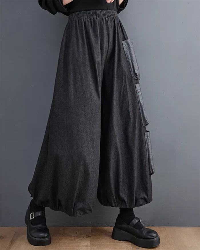 Pantalons Hakama Chic pour Femmes