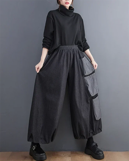 Pantalons Hakama Chic pour Femmes