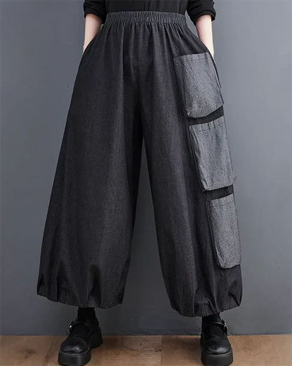 Pantalons Hakama Chic pour Femmes