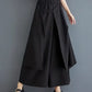 Pantalons Hakama Chic à Double Couche