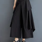 Pantalons Hakama Chic à Double Couche