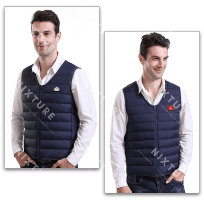 Gilet Chauffant homme Bleu