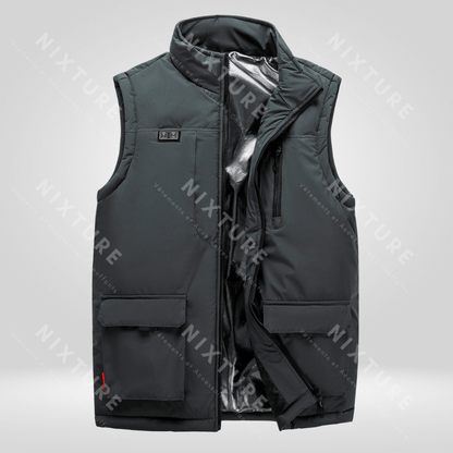 Gilet Chauffant Armée Verte