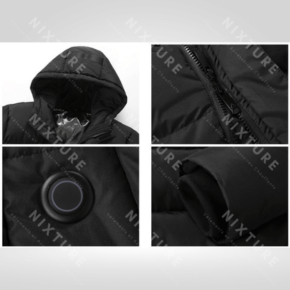 Manteau Doudoune Chauffante Details
