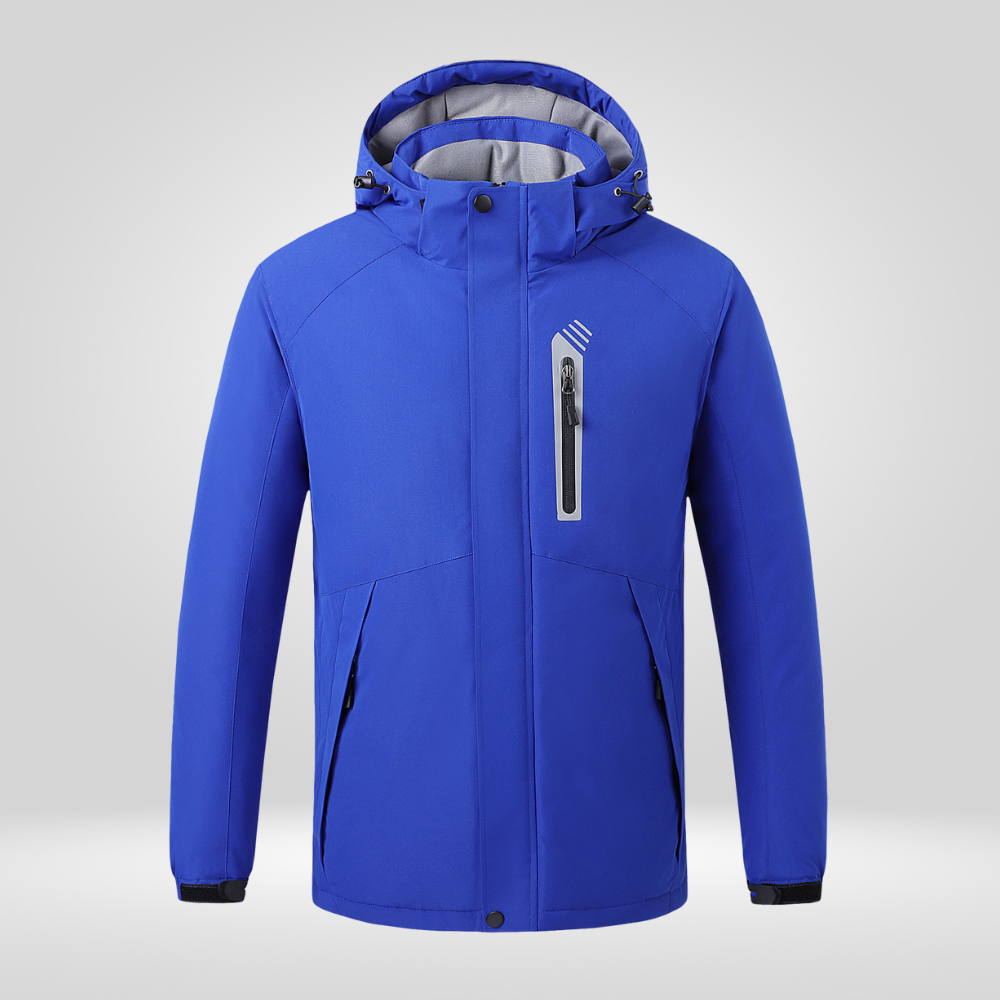 Veste chauffante électrique homme bleu – Boutique N°1 de vêtement chauffant