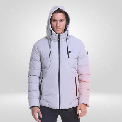 Veste electrique gris clair