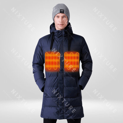 Manteau Doudoune Chauffante - Bleu -  doudoune chauffante - Manteau Doudoune Chauffante Bleu pour l'hiver