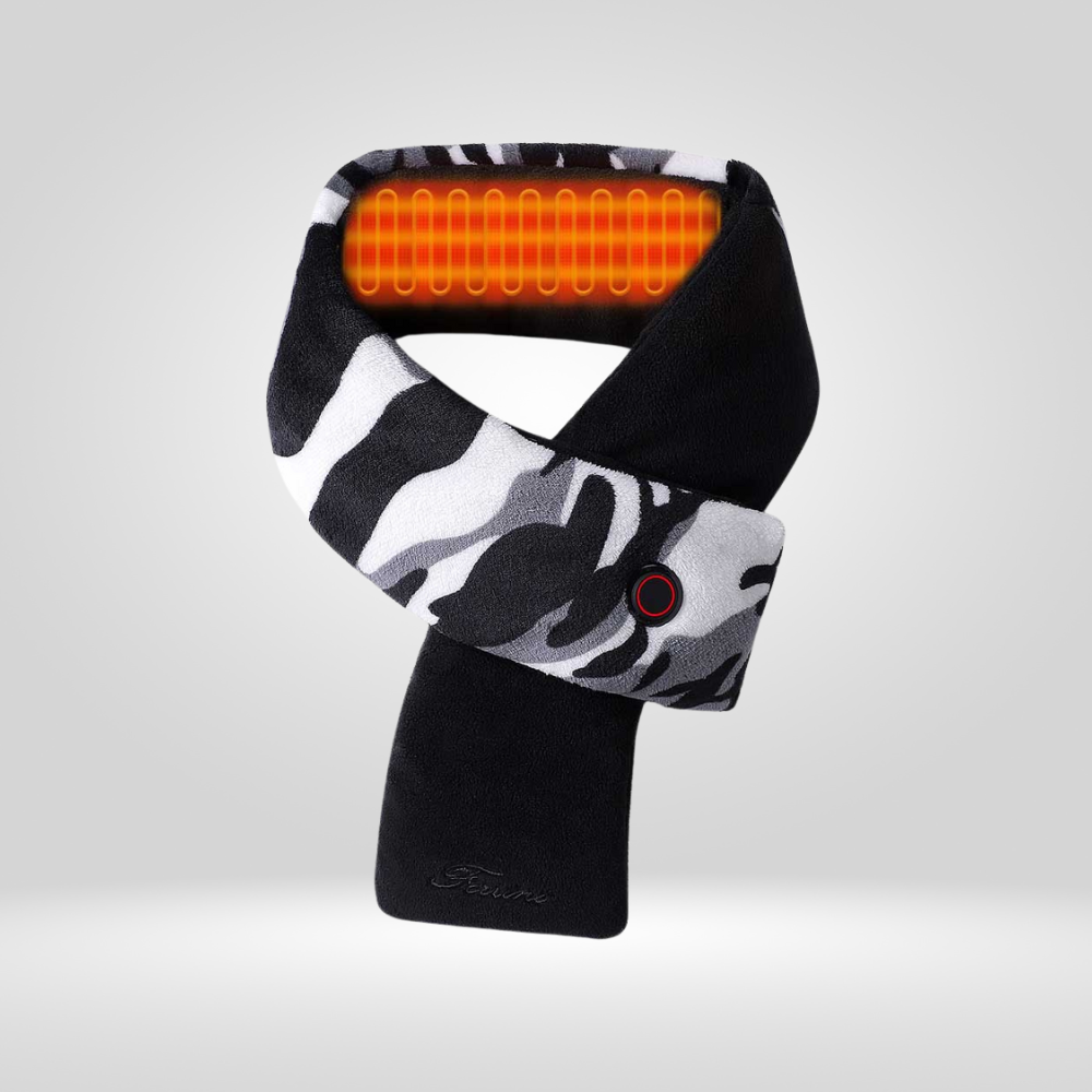 Tour de Cou Chauffant - Noir - cache-cou - Tour de Cou Chauffant Noir pour un Confort Optimal