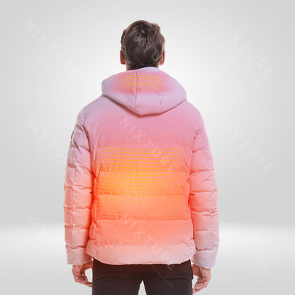 Veste chauffante électrique USB - Gris Clair -  chauffage usb - Veste chauffante électrique USB gris clair pour un confort optimal