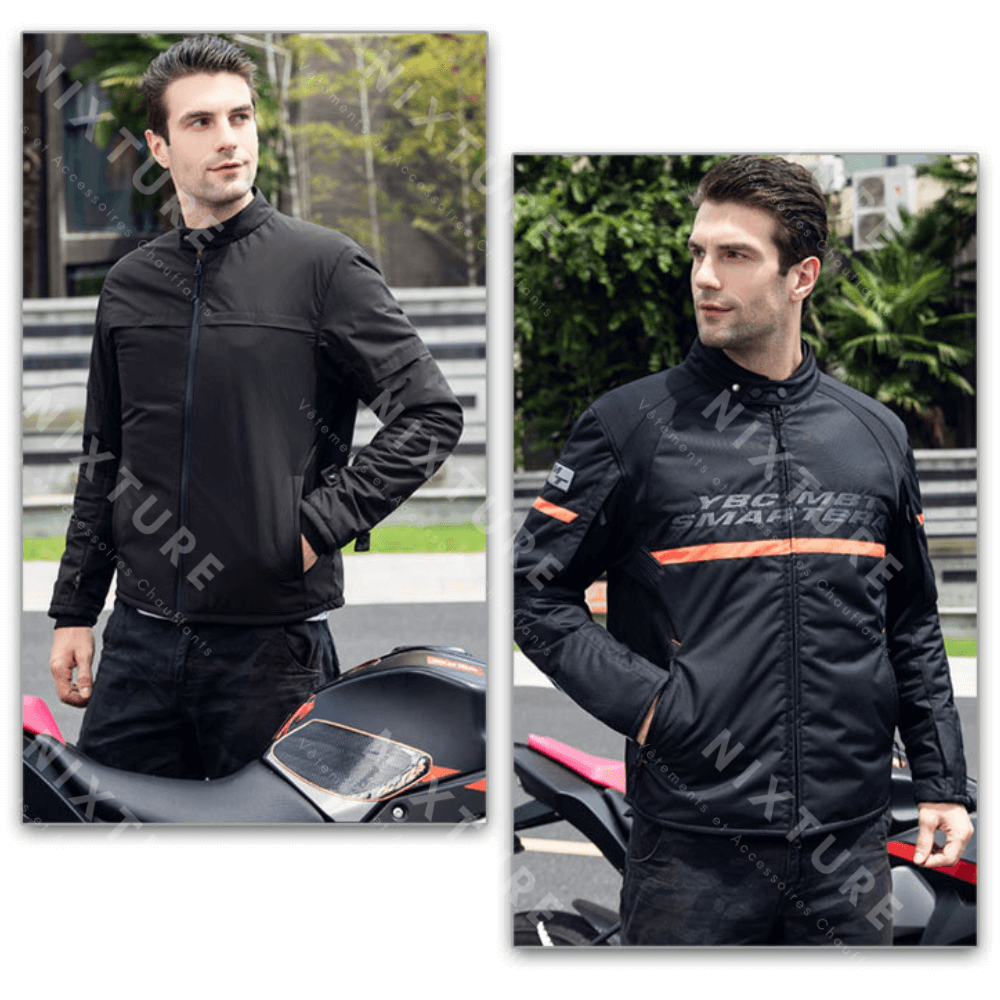 Veste de Moto Chauffante - veste chauffante homme - Veste de Moto Chauffante avec Technologie Avancée